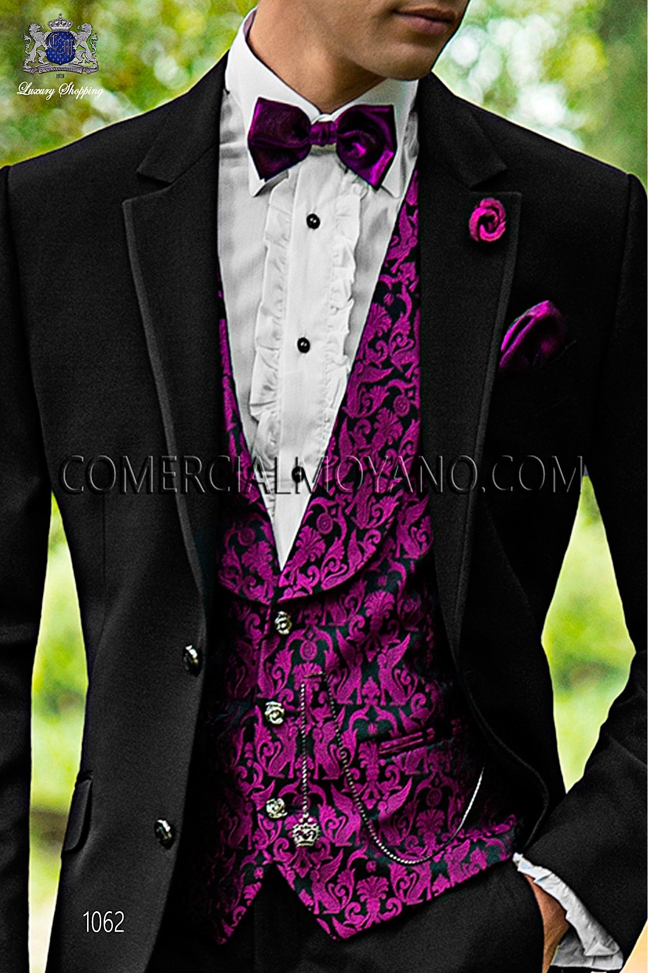 Black And Purple Wedding Suits - Ocodea.com