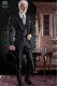 black striped groom morning suit 1374 Mario Moyano