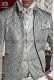 Ivory period waistcoat in brocade fabric