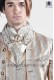 Baroque Italian ivory wedding suit