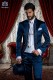 Italian blue wedding suit