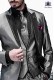 Italian high fashion gray vested suit