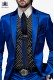 Italian blue fashion suit