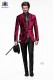 Italian red velvet fashion jacket style 1120 Ottavio Nuccio Gala