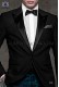 Italian black wedding suit tuxedo