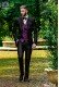  Moderner schwarzer Bräutigam Anzug Slim Fit 1068 Mario Moyano