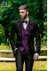  Moderner schwarzer Bräutigam Anzug Slim Fit 1068 Mario Moyano