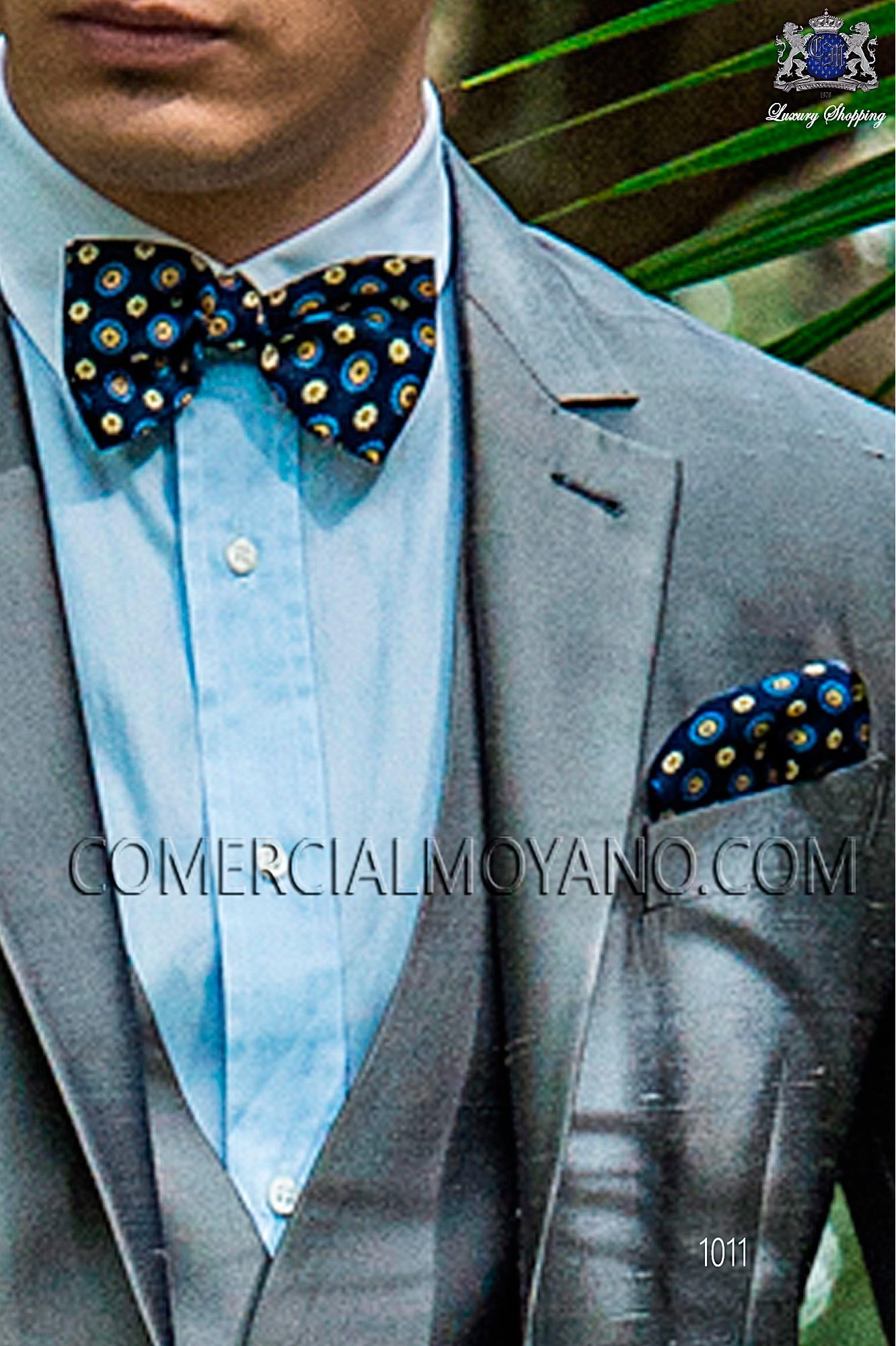 Hipster silver men wedding suit, model: 1011 Mario Moyano Hipster Collection