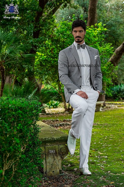 Hipster black men wedding suit style 1043 Mario Moyano