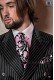 double breasted black groom suit 1161 Mario Moyano