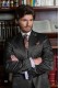 double breasted gray groom suit 1162 Mario Moyano