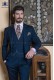 Bräutigam Anzug, 3Teilig, blau 1172 Mario Moyano