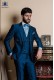 Italian midnight blue wedding suit
