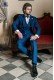 Bräutigam Anzug, 3Teilig, blau, aus Wollmischung 1181 Mario Moyano