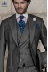gray wool morning suit 1195 Mario Moyano