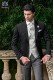 Bräutigam Anzug, grau, aus reiner extra satinierter Wolle 1206 Mario Moyano
