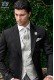 Bräutigam Anzug, grau, aus reiner extra satinierter Wolle 1206 Mario Moyano