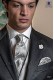 Italian gray groom suit 