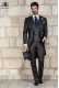gray fil a fil wedding morning suit 1213 Mario Moyano