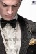 Black and golden bicolor bow tie 10289-5396-8200 Ottavio Nuccio Gala.