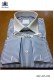 Blue striped cotton shirt 40021-4070-5200 Ottavio Nuccio Gala.