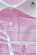 Pink horizontal striped cotton shirt 40033-4144-3800 Ottavio Nuccio Gala.