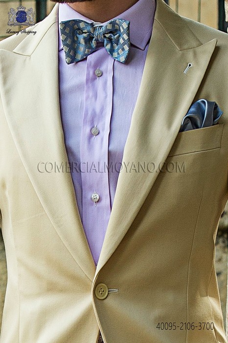 Violet cotton shirt 40095-2106-3700 Ottavio Nuccio Gala.