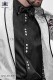 Camisa de algodón negra con calaveras 40104-4135-8070 Ottavio Nuccio Gala.