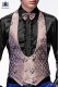 Black satin shirt with ruffles 40027-1328-8000 Ottavio Nuccio Gala.