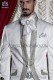 White satin shirt with Beethoven collar 40036-1328-1000 Ottavio Nuccio Gala.