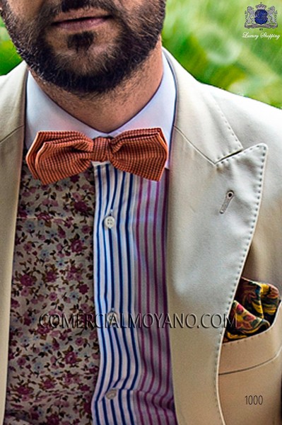 Camisa patchwork en tejido algodon 40096-4070-3852 Ottavio Nuccio Gala.