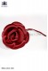 Red satin flower 98604-2640-3200 Ottavio Nuccio Gala.
