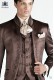 Italian brown wedding suit