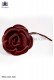 Dark burgundy satin flower 98604-2640-3000 Ottavio Nuccio Gala.
