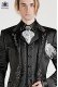 Italian black baroque wedding suit