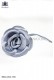 Steel blue satin flower 98604-2640-5700 Ottavio Nuccio Gala.