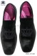 Black velvet shoes purple crown embroidery 98008-2787-8087 Ottavio Nuccio Gala.