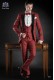 Red tartan plaid suit