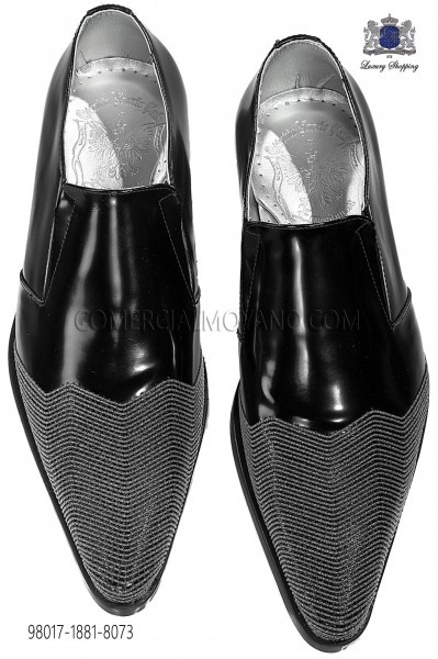 Black leather ankle boot men shoes 98017-1881-8073 Ottavio Nuccio Gala.
