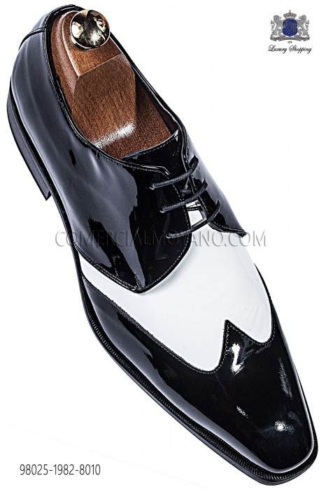 Black/white "Golf" shoes 98025-1982-8010 Ottavio Nuccio Gala.