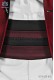 Bicolor black and red cummerbund 10274-5201-8030 Ottavio Nuccio Gala.