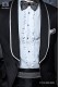 Black and silver cummerbund and bow tie 57556-9000-8095 Ottavio Nuccio Gala.