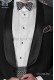 Black and white cummerbund & bow tie 57511-9000-8092 Ottavio Nuccio Gala.