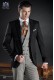 wool black groom suit 880 Mario Moyano