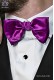 Purple satin bow tie 10272-2640-3700 Ottavio Nuccio Gala.