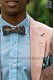 Blue-pink jacquard silk bow tie 10272-9000-5197 Ottavio Nuccio Gala.
