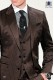 bespoke brown men wedding suit 1317 Mario Moyano