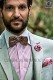 Pink jacquard silk bow tie 10272-9000-3897 Ottavio Nuccio Gala.