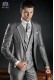  Italian gray wool silk suit