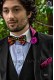 Multi-coloured silk designer bow tie 10272-4068-3100 Ottavio Nuccio Gala.